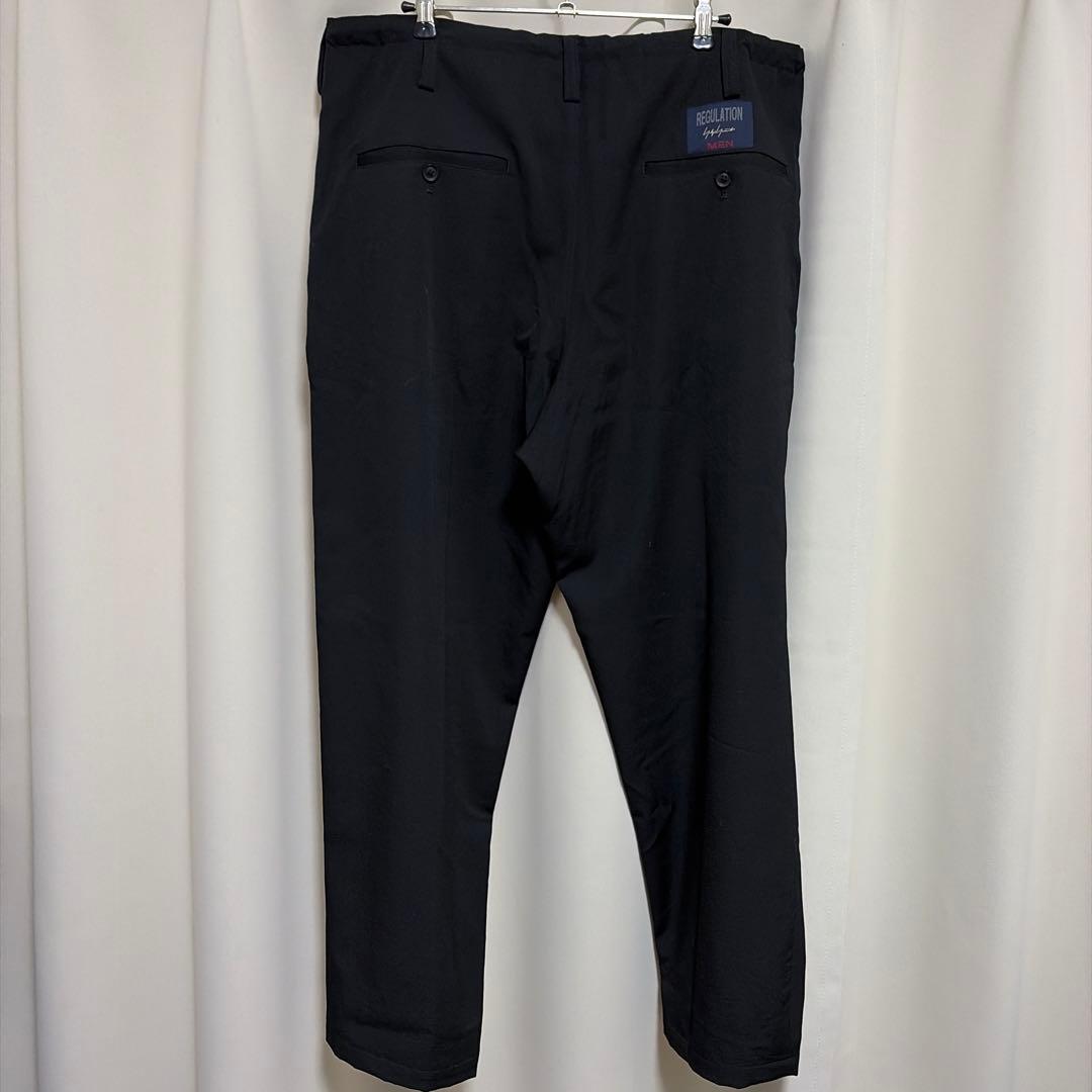 【タグ付き】26SS Yohji Yamamoto ウールギャバ ヒモパンツ