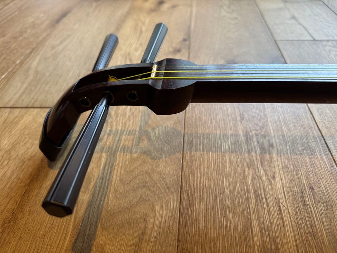 三味線本体 木製 3弦　金細　綾杉