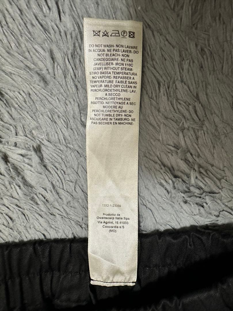 DRKSHDW | PUSHER PANTS (TW) Sサイズ