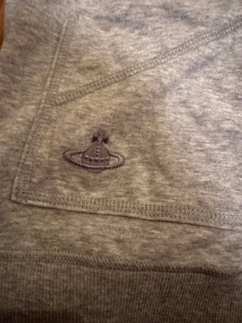 グレー フード付き パーカー