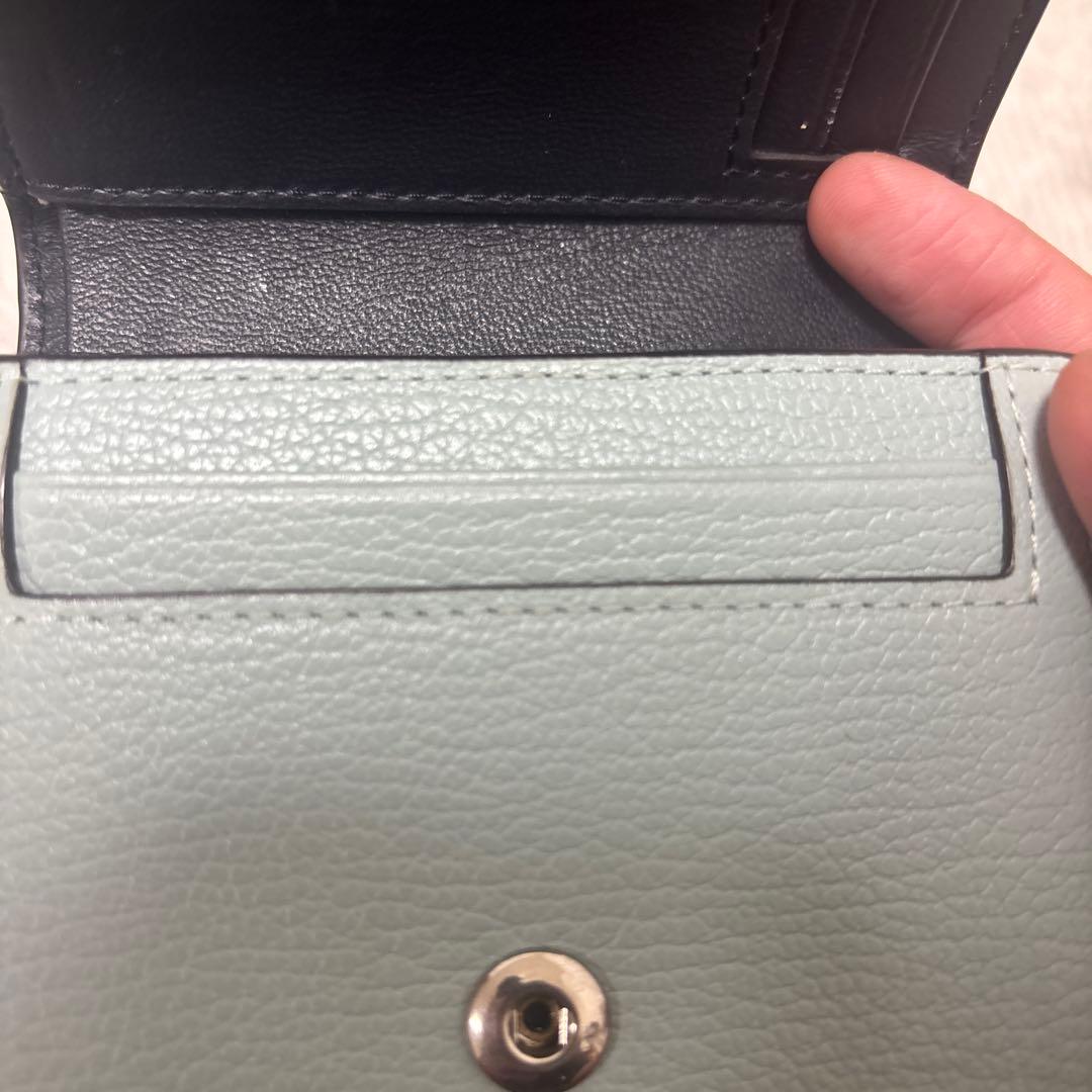 Mulberry ミントグリーン 二つ折り財布