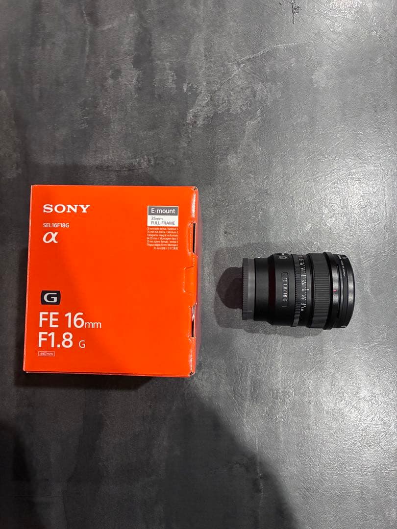 SONY FE 16mm F1.8 G レンズ