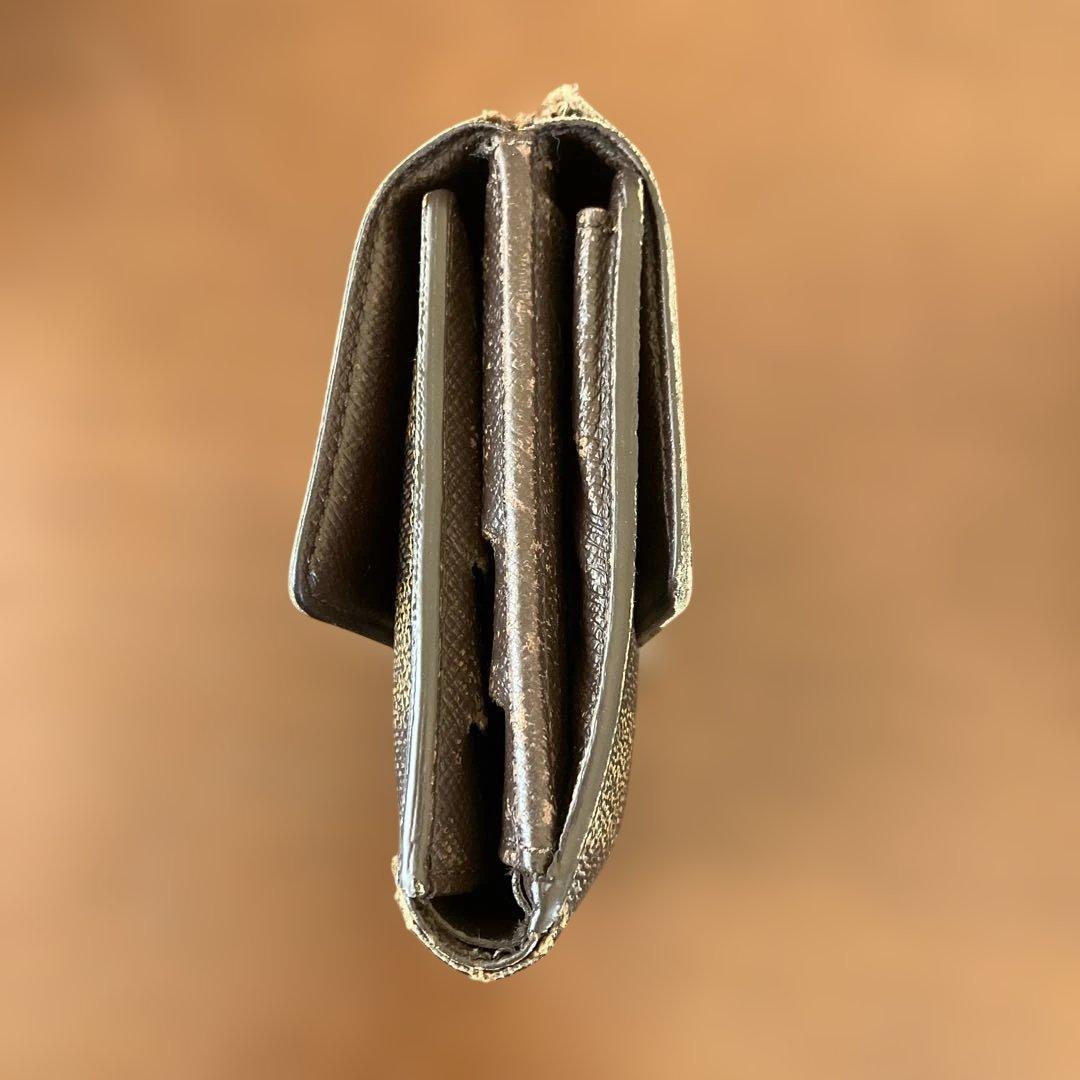 Louis Vuitton ダミエ 二つ折り財布 箱付き