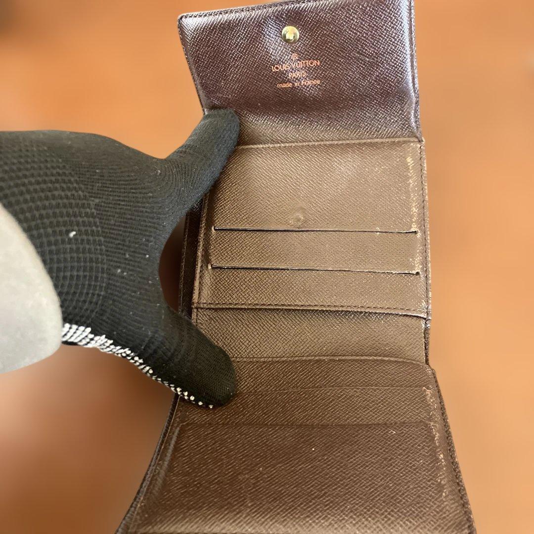 Louis Vuitton ダミエ 二つ折り財布 箱付き
