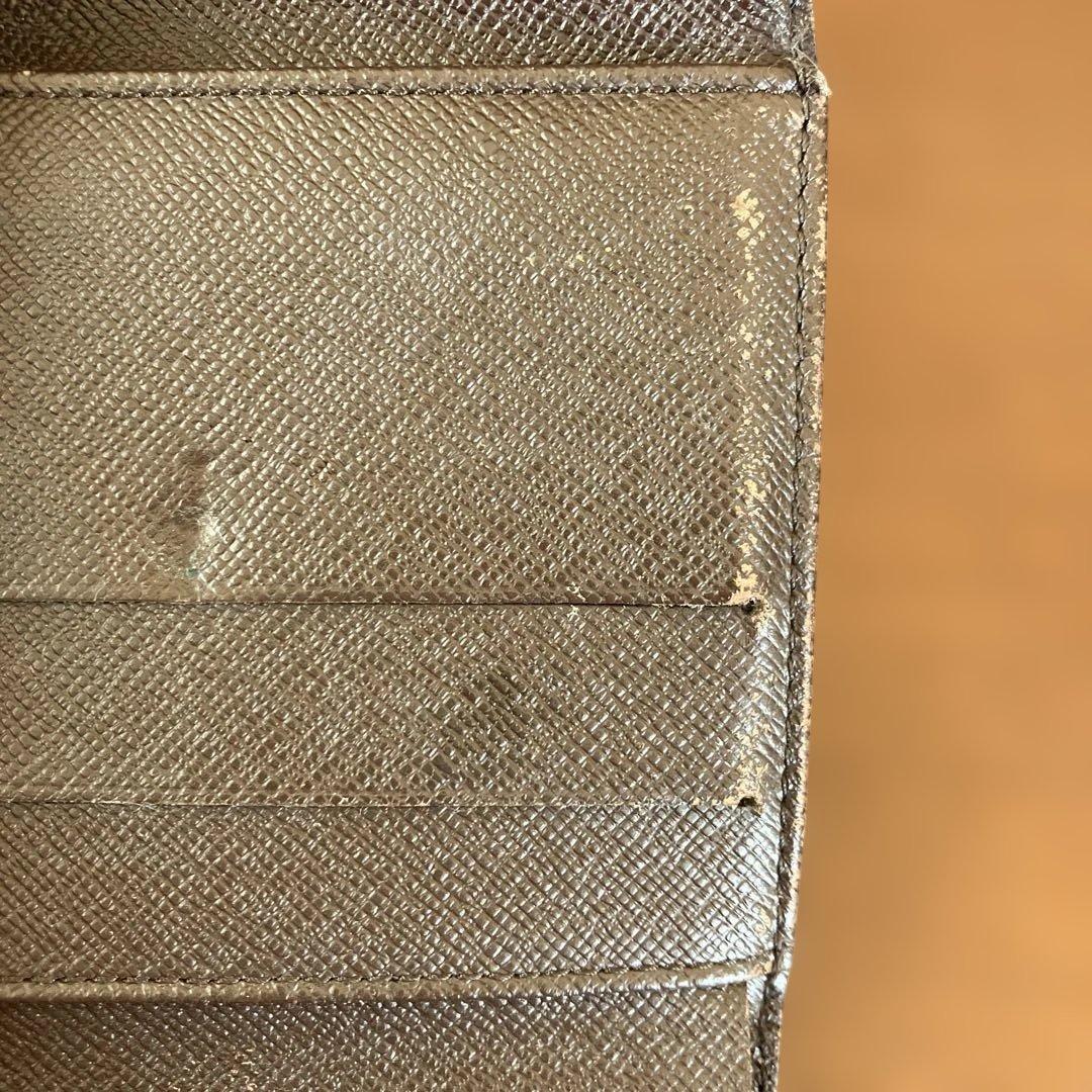 Louis Vuitton ダミエ 二つ折り財布 箱付き