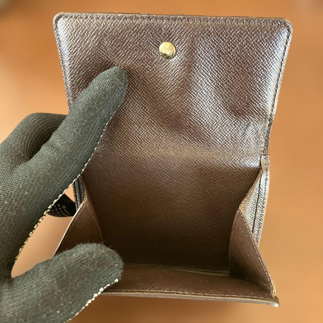 Louis Vuitton ダミエ 二つ折り財布 箱付き