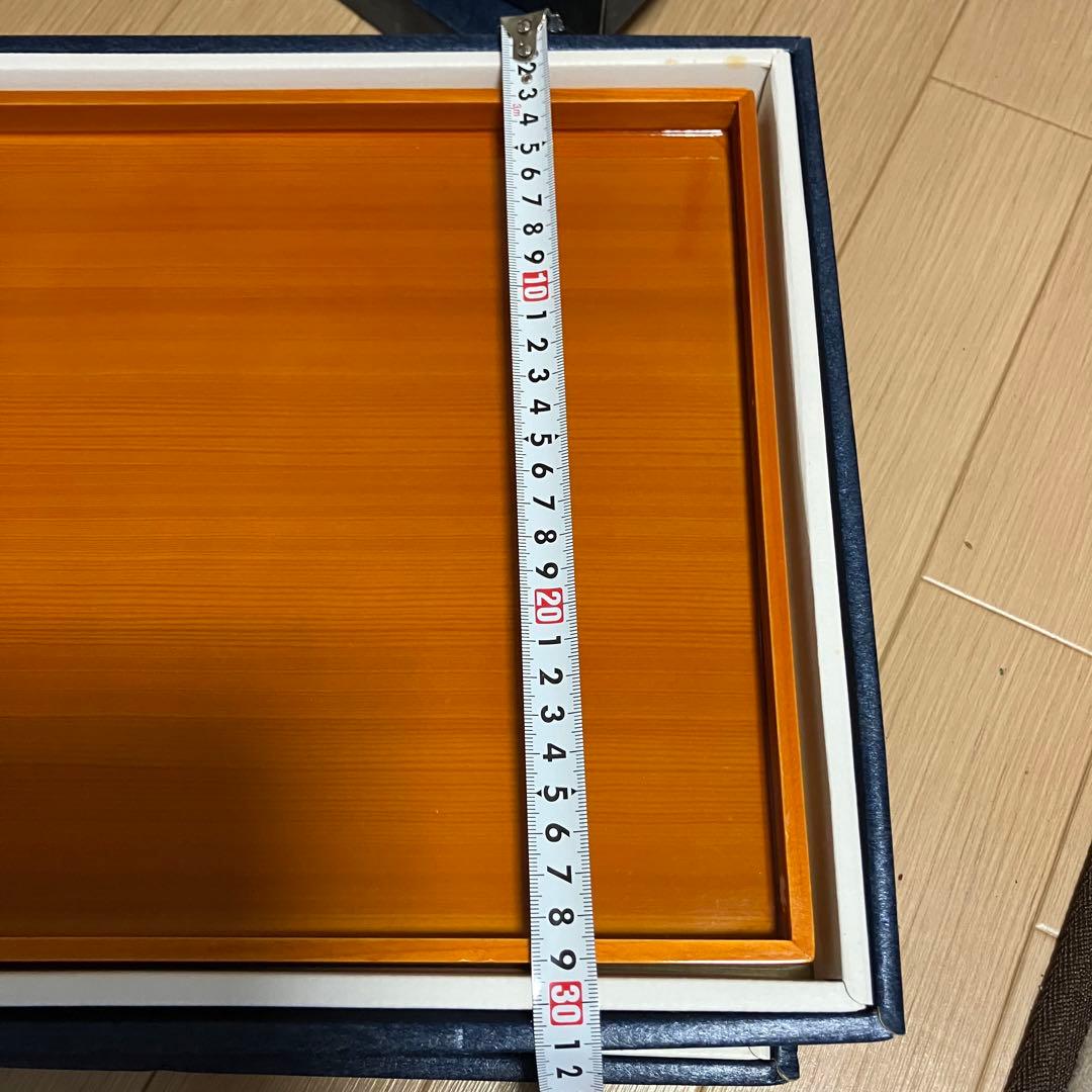 春慶塗り茶懐石盆八枚