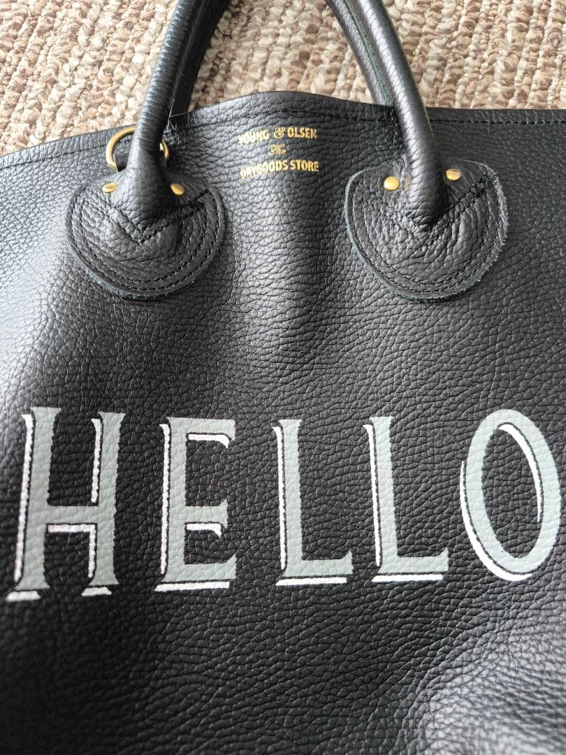 【YOUNG&OLSEN】 ヤングアンドオルセンHELLOバッグ
