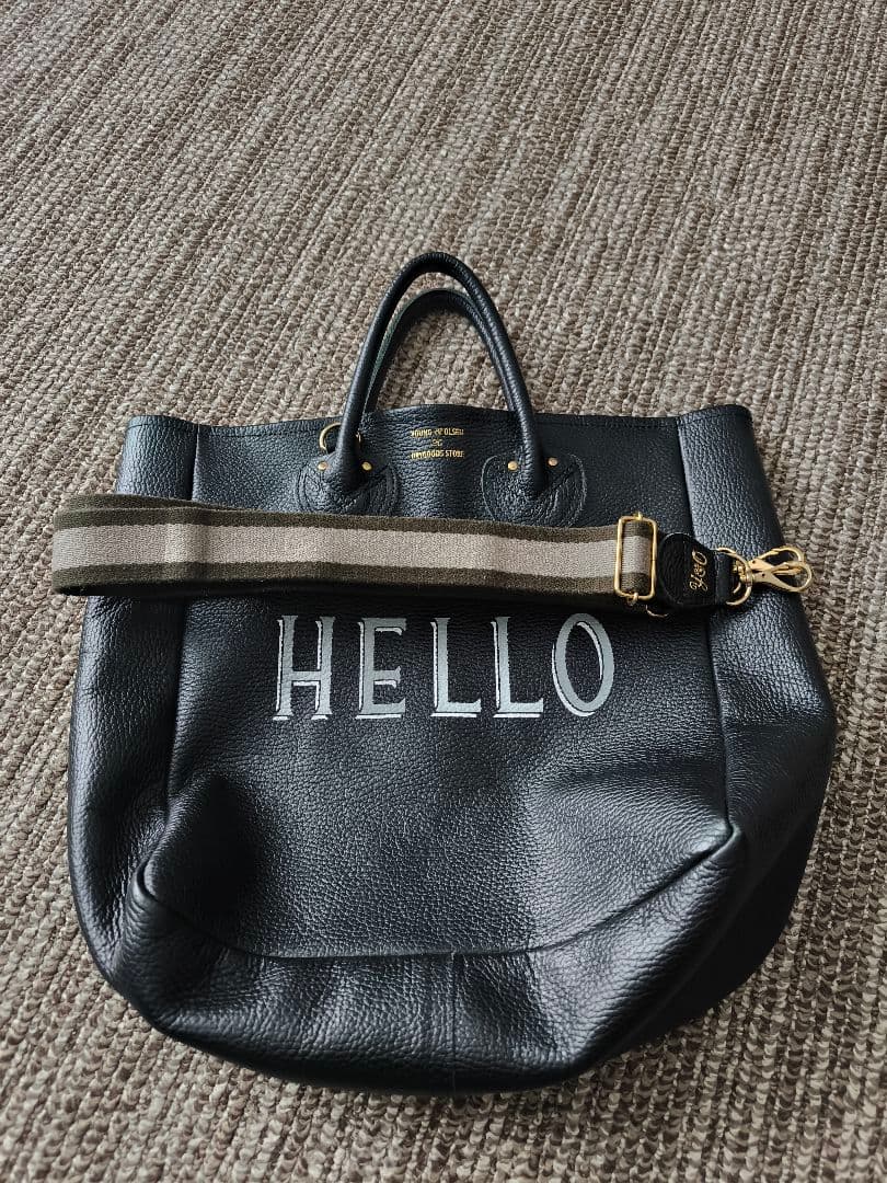 【YOUNG&OLSEN】 ヤングアンドオルセンHELLOバッグ