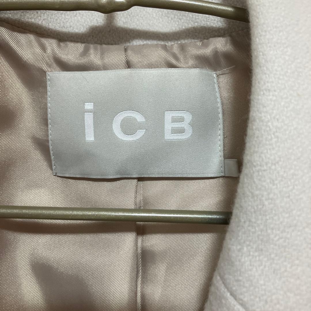 ICB チェスターコート オフホワイト