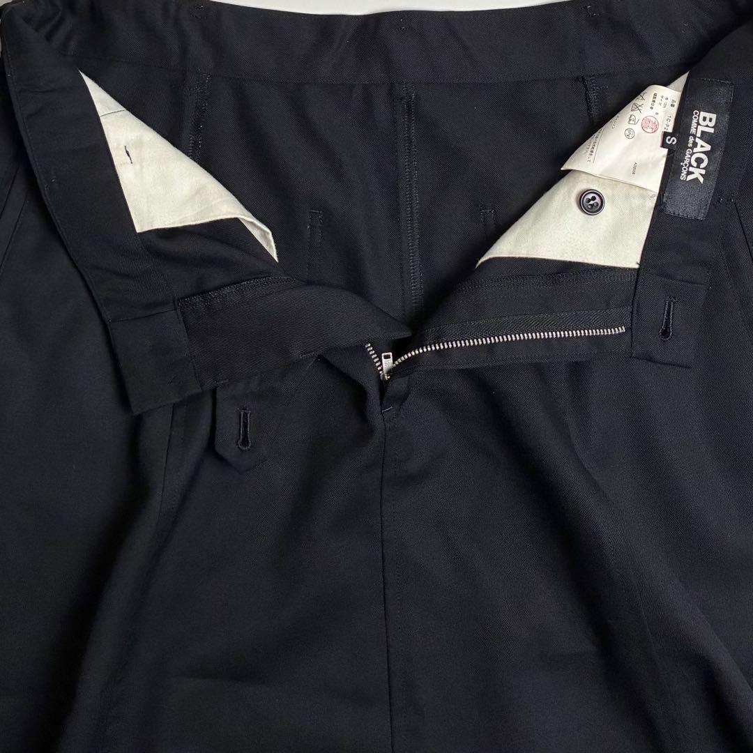 2009SS【美品】ブラックコムデギャルソン/サルエルパンツ/ブラック/S