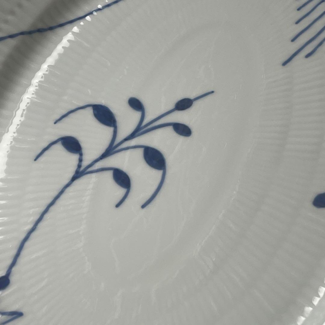 ロイヤルコペンハーゲンブルーフルーテッド メガ オーバルディッシュ 28cm5枚