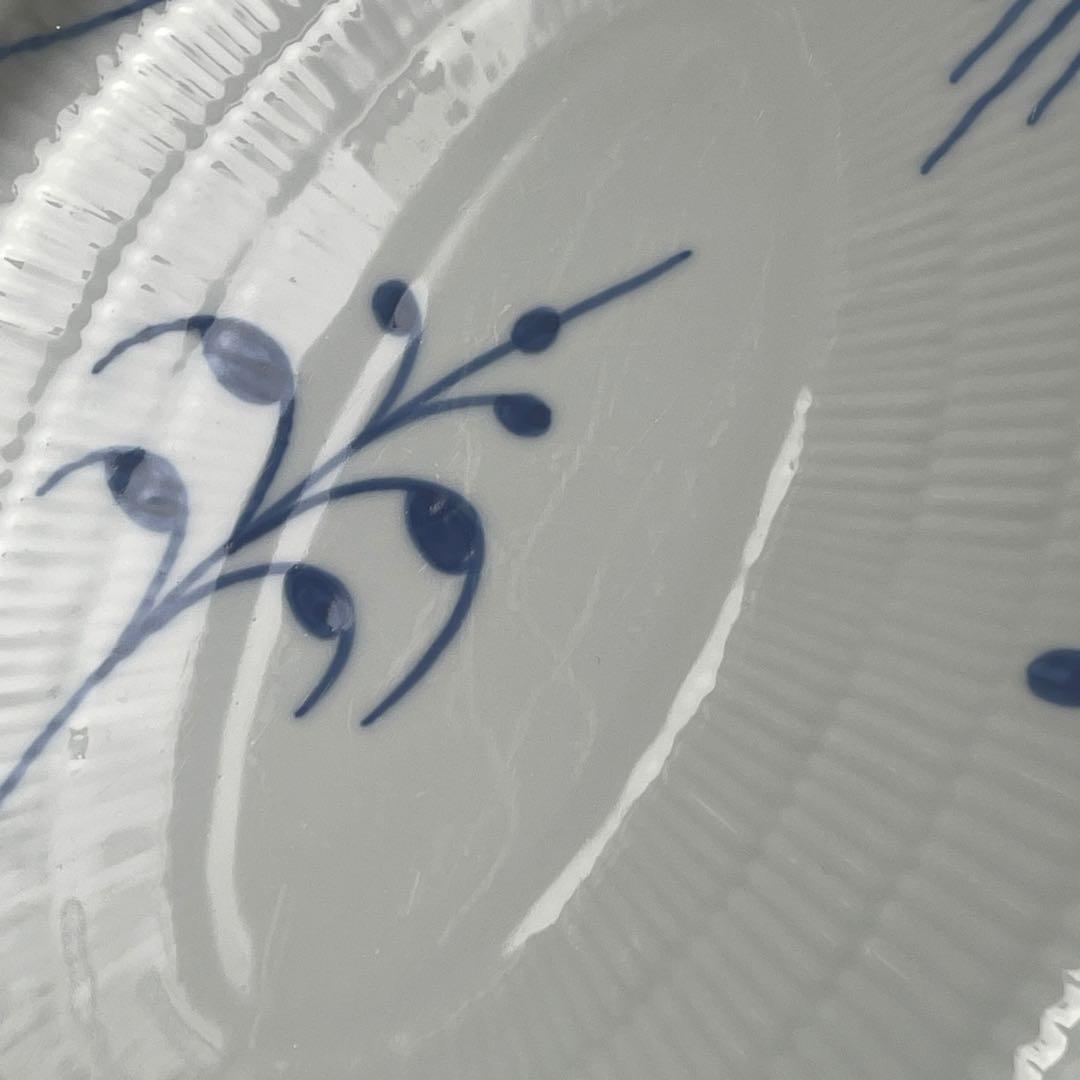 ロイヤルコペンハーゲンブルーフルーテッド メガ オーバルディッシュ 28cm5枚