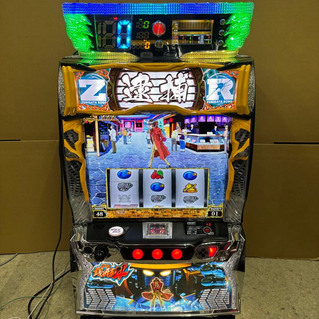 6号機 スマスロ 銭形4 実機 家庭用フルセット！