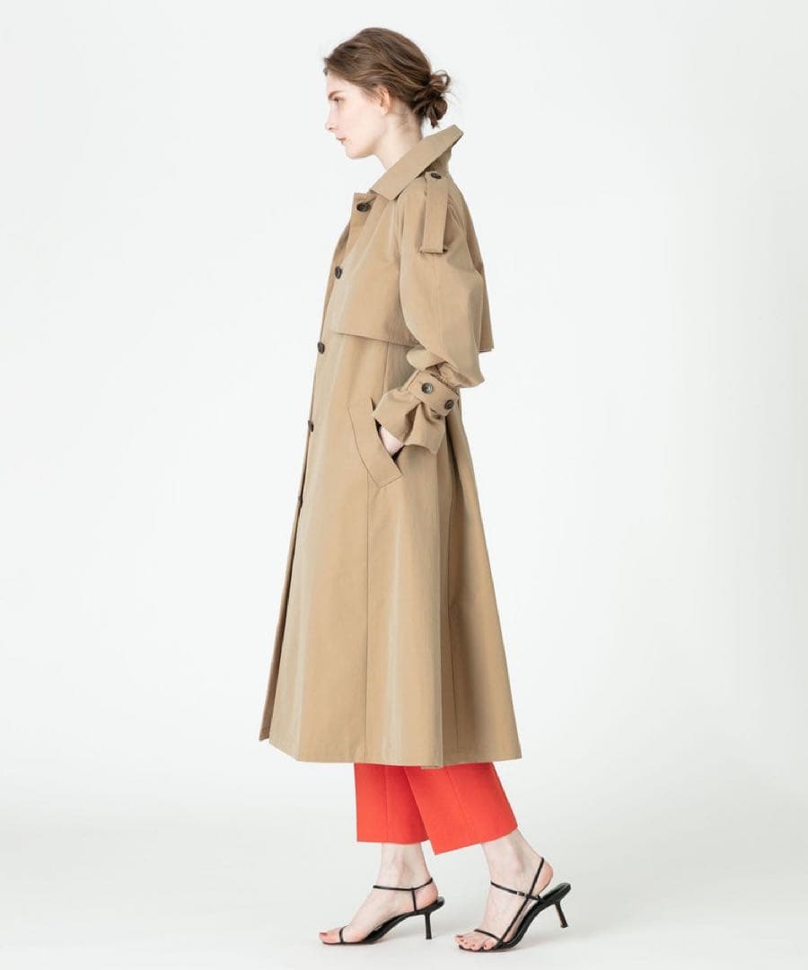 美品◆定価11万◇allureville アルアバイル　ジオベトレンチコート