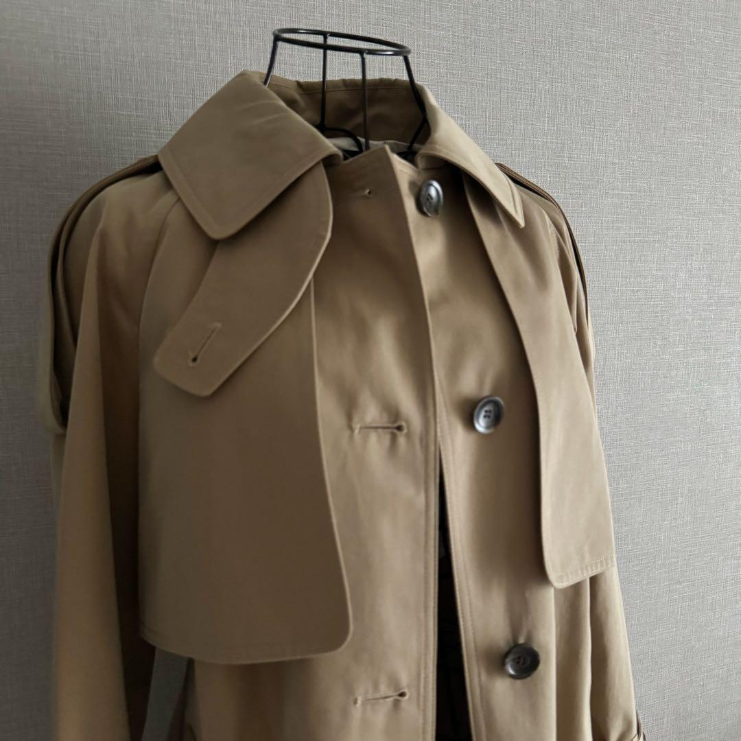 美品◆定価11万◇allureville アルアバイル　ジオベトレンチコート