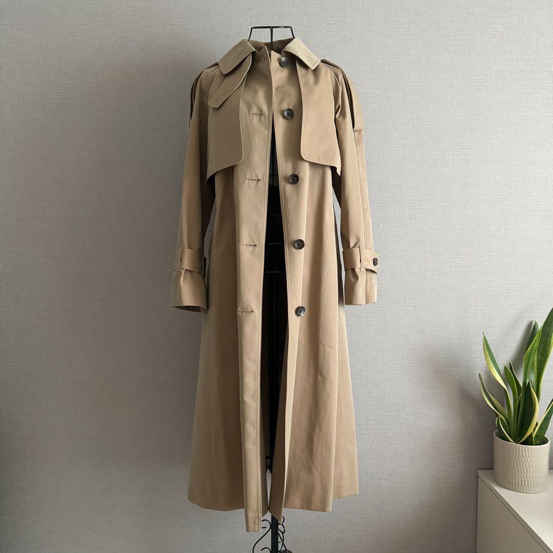 美品◆定価11万◇allureville アルアバイル　ジオベトレンチコート