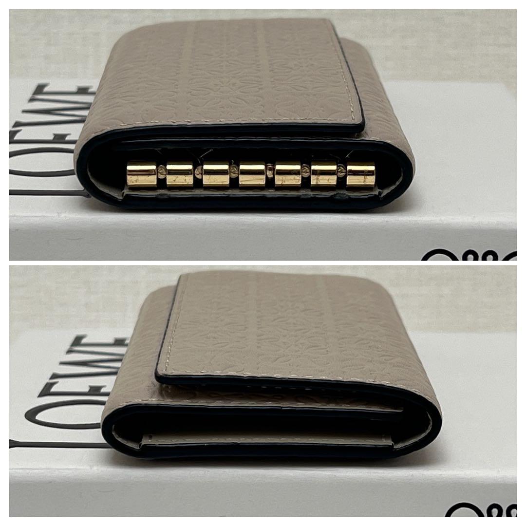 LOEWE ロエベ リピートアナグラム キーケース キーケース ベージュ