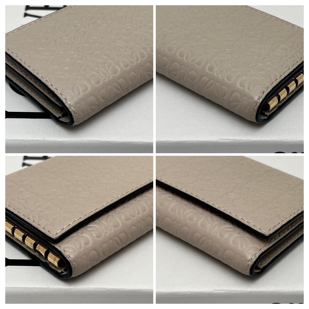 LOEWE ロエベ リピートアナグラム キーケース キーケース ベージュ