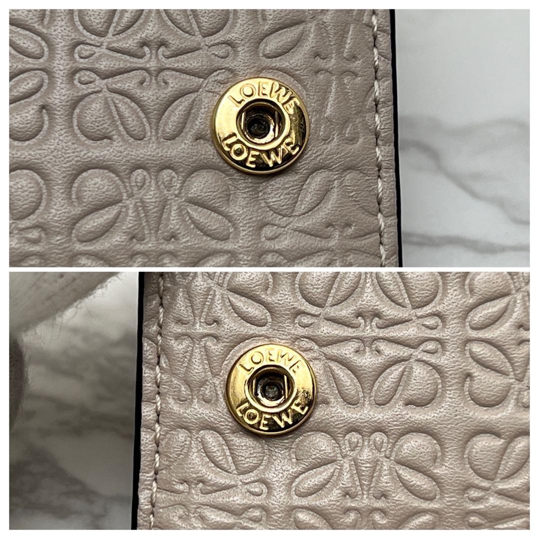 LOEWE ロエベ リピートアナグラム キーケース キーケース ベージュ
