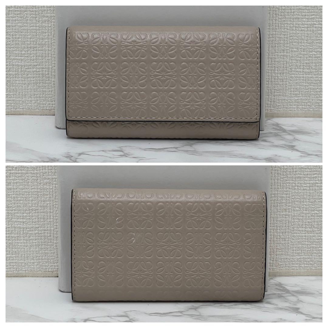 LOEWE ロエベ リピートアナグラム キーケース キーケース ベージュ