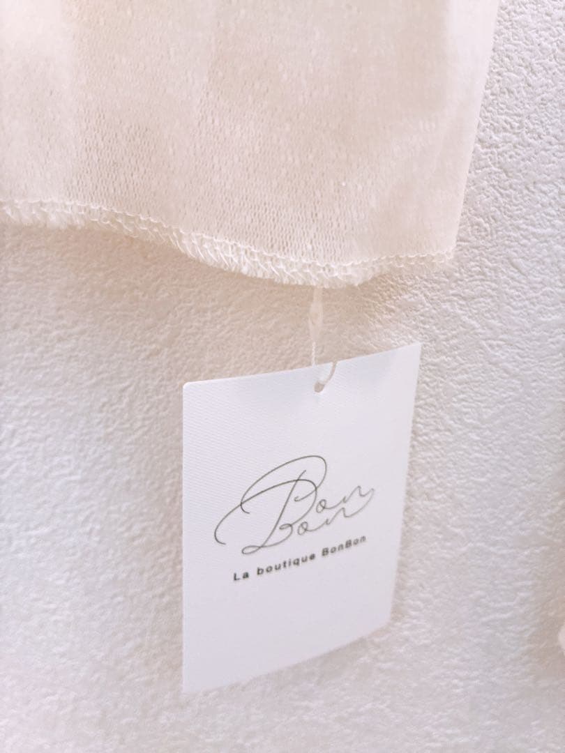 La boutique BonBon フロッキーチュール2WAYカットソー