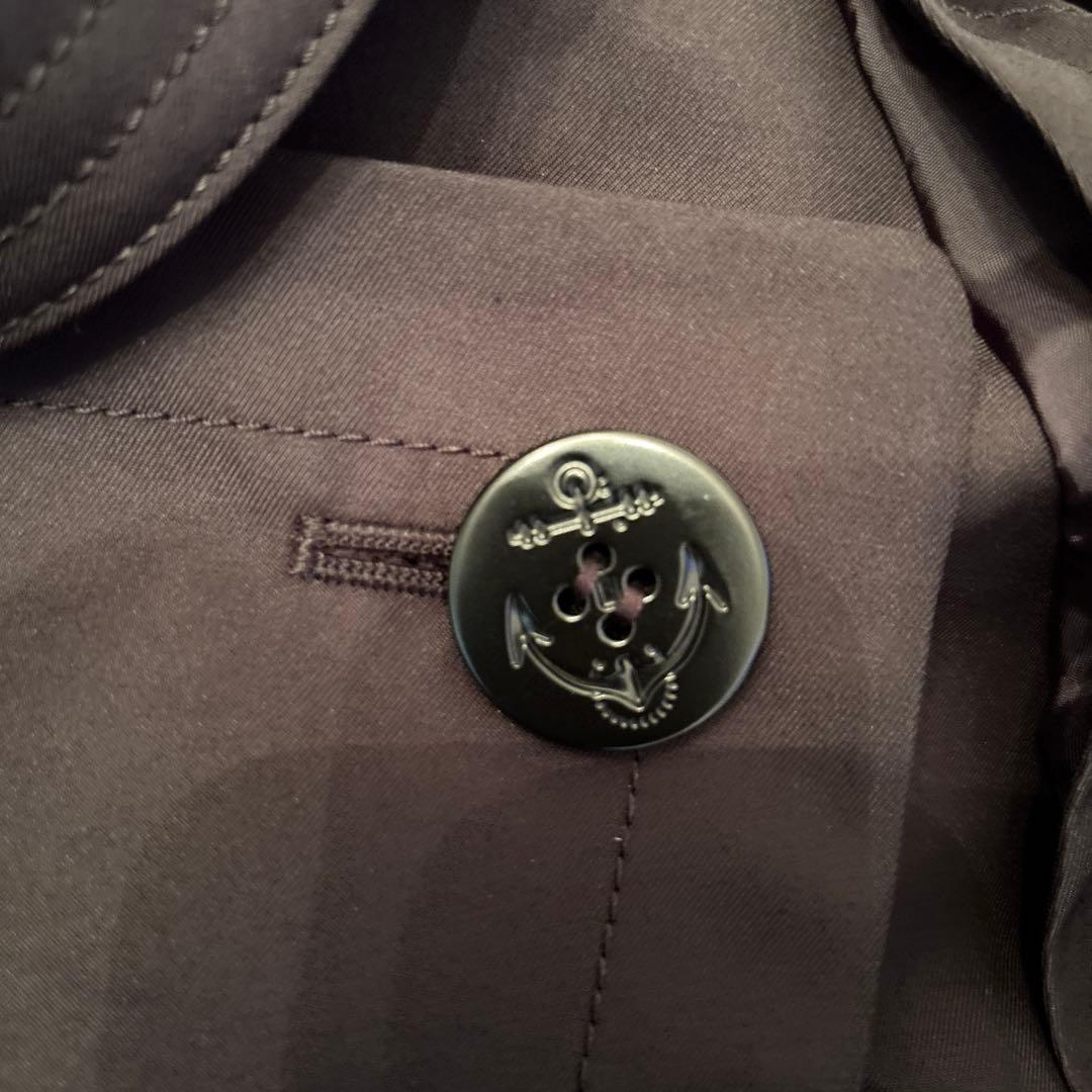 sacai 超美品　ショートトレンチ　黒