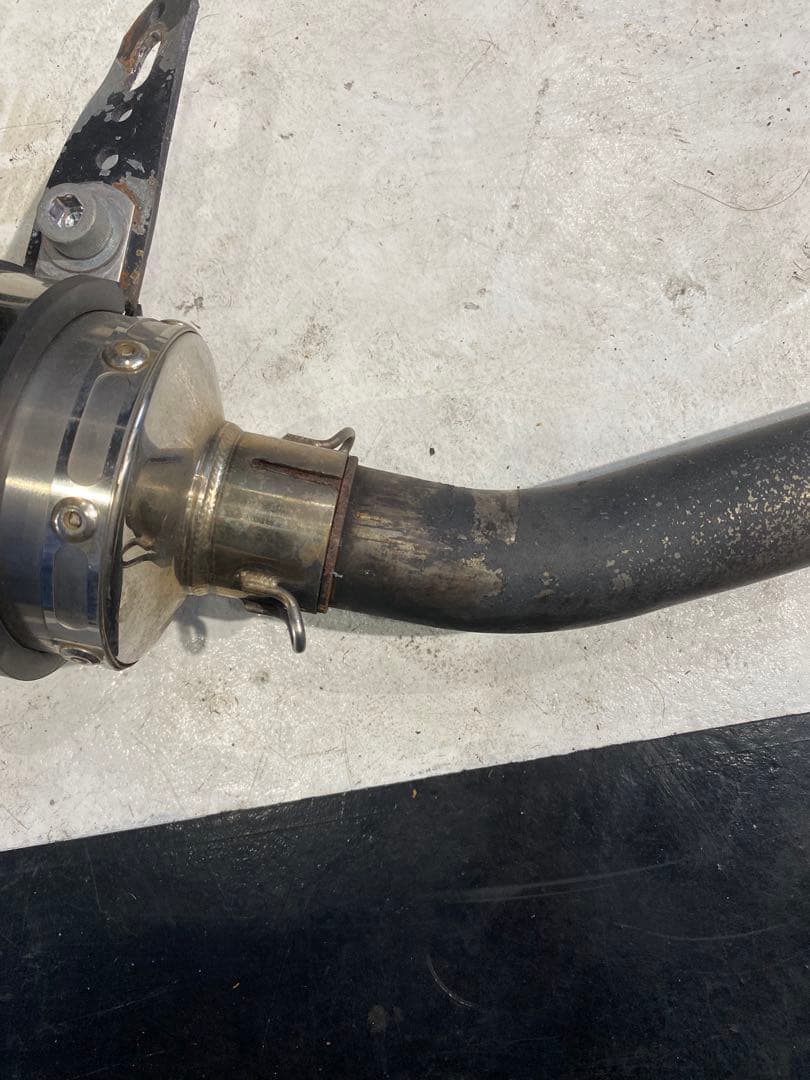 TW 225用　Amber Lights ステンレス マフラー