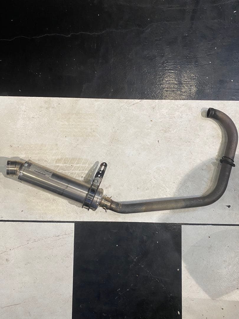 TW 225用　Amber Lights ステンレス マフラー