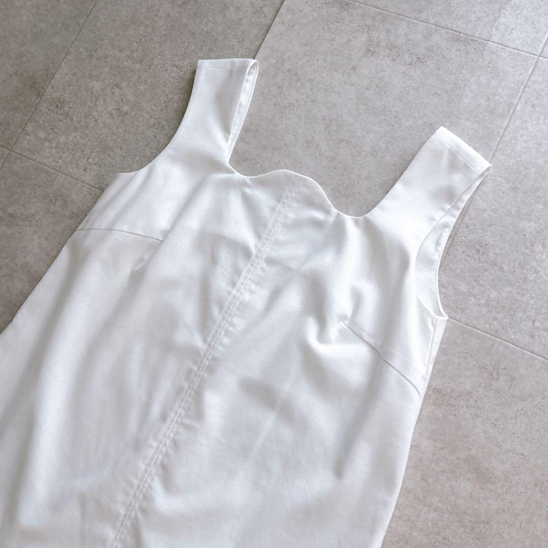 極美品✨ OMMO LINEN SHORT ALL IN ONE 白 現行