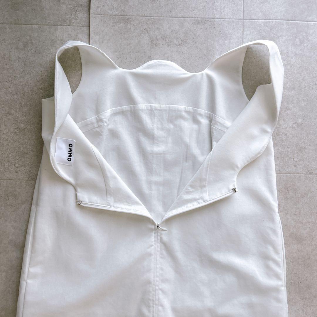 極美品✨ OMMO LINEN SHORT ALL IN ONE 白 現行