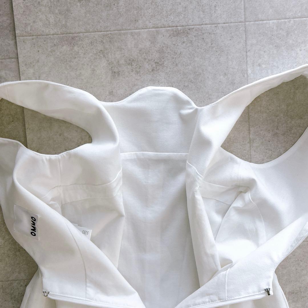 極美品✨ OMMO LINEN SHORT ALL IN ONE 白 現行