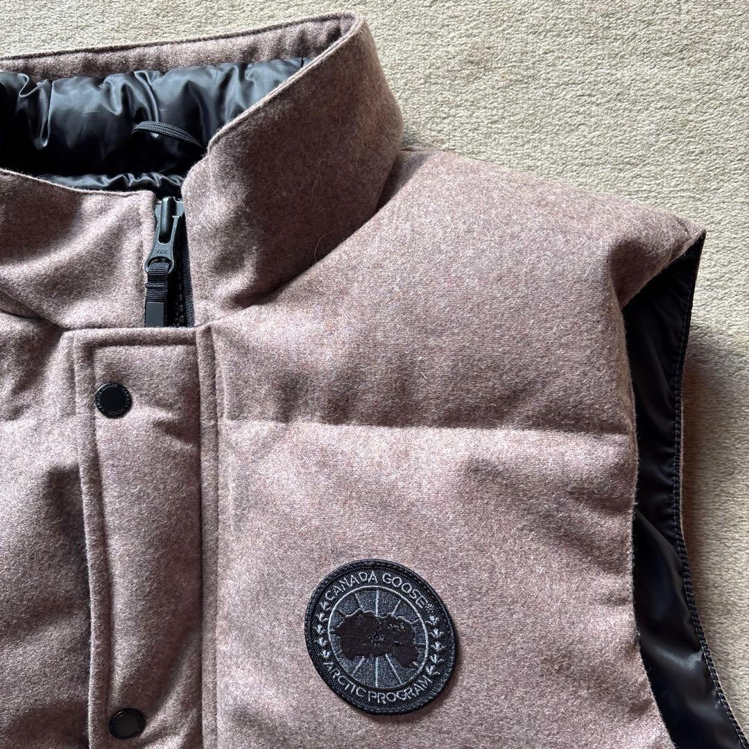   カナダグース ダウンベスト ウール