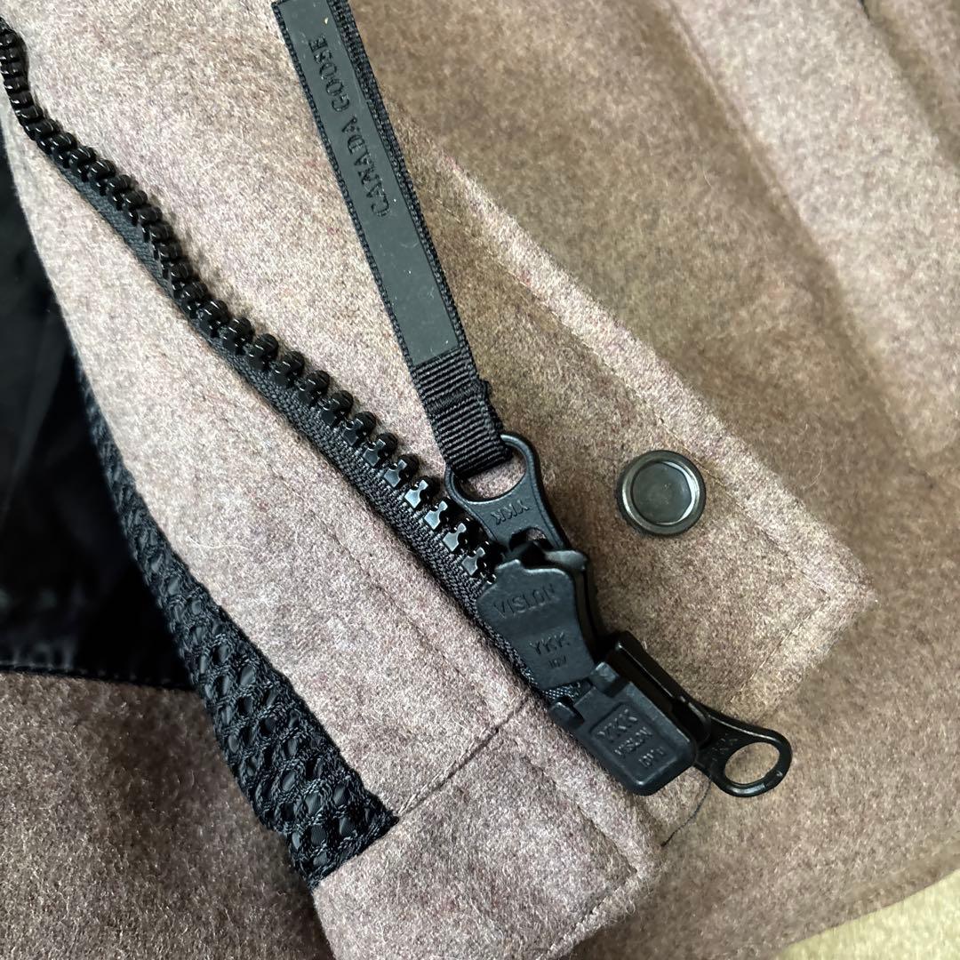   カナダグース ダウンベスト ウール