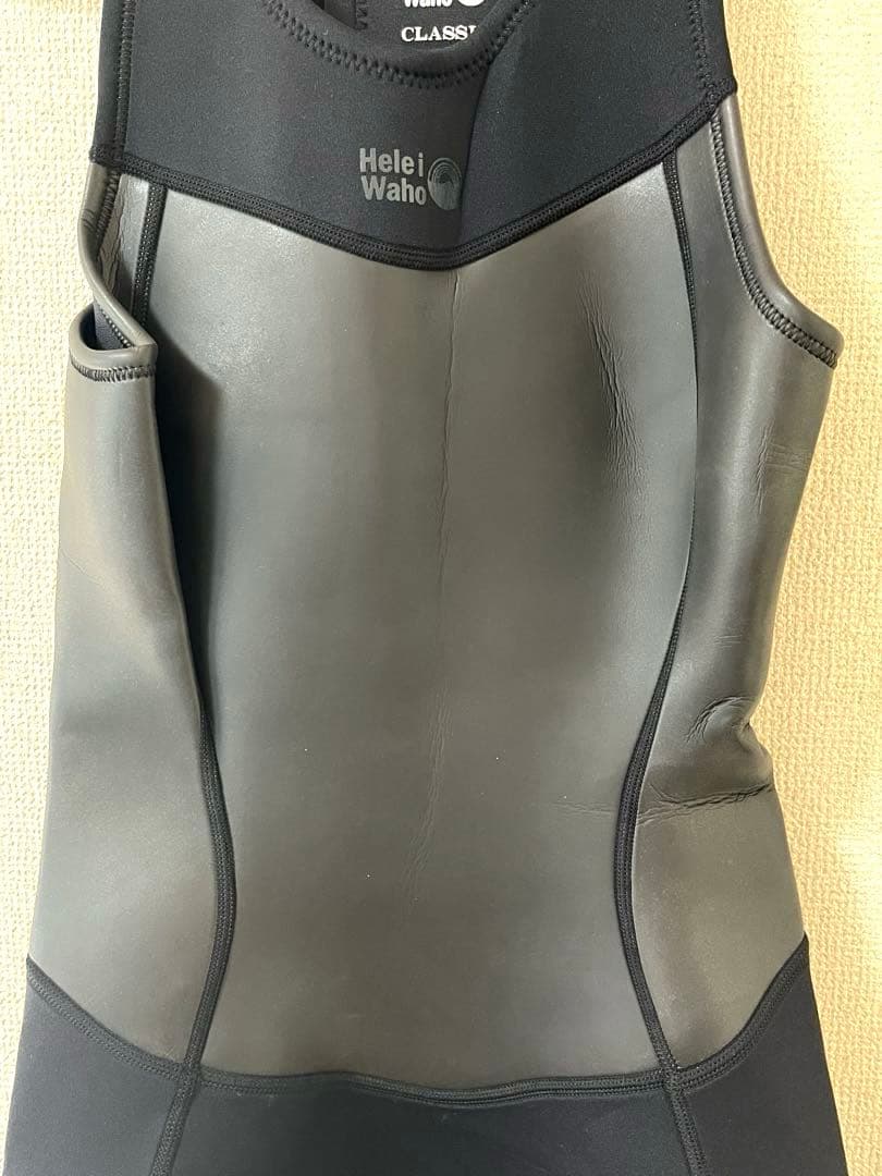 ヘレイワホ ロングジョン ウェットスーツ ノースリーブ L 2.5mm 美品