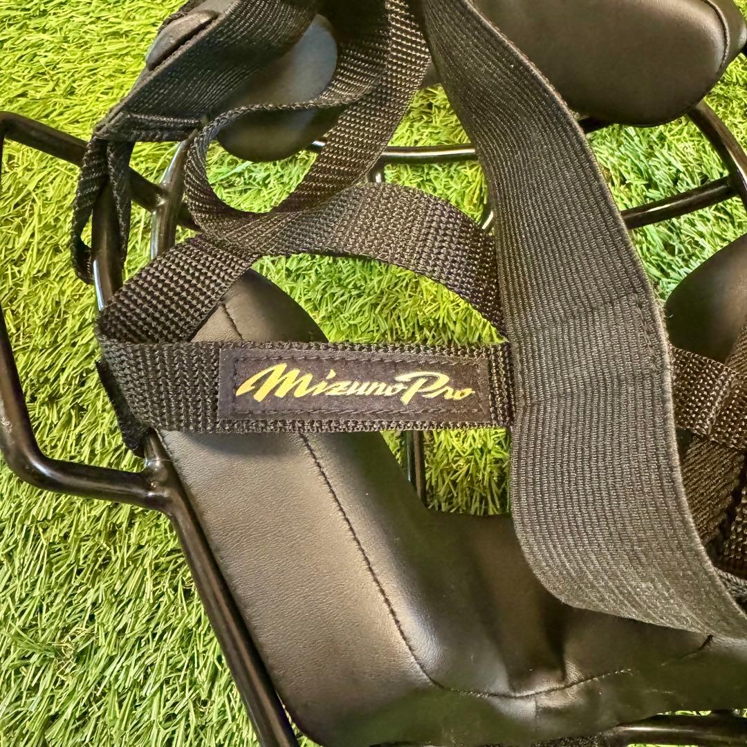 【美品】硬式野球 Mizuno Pro キャッチャーマスク