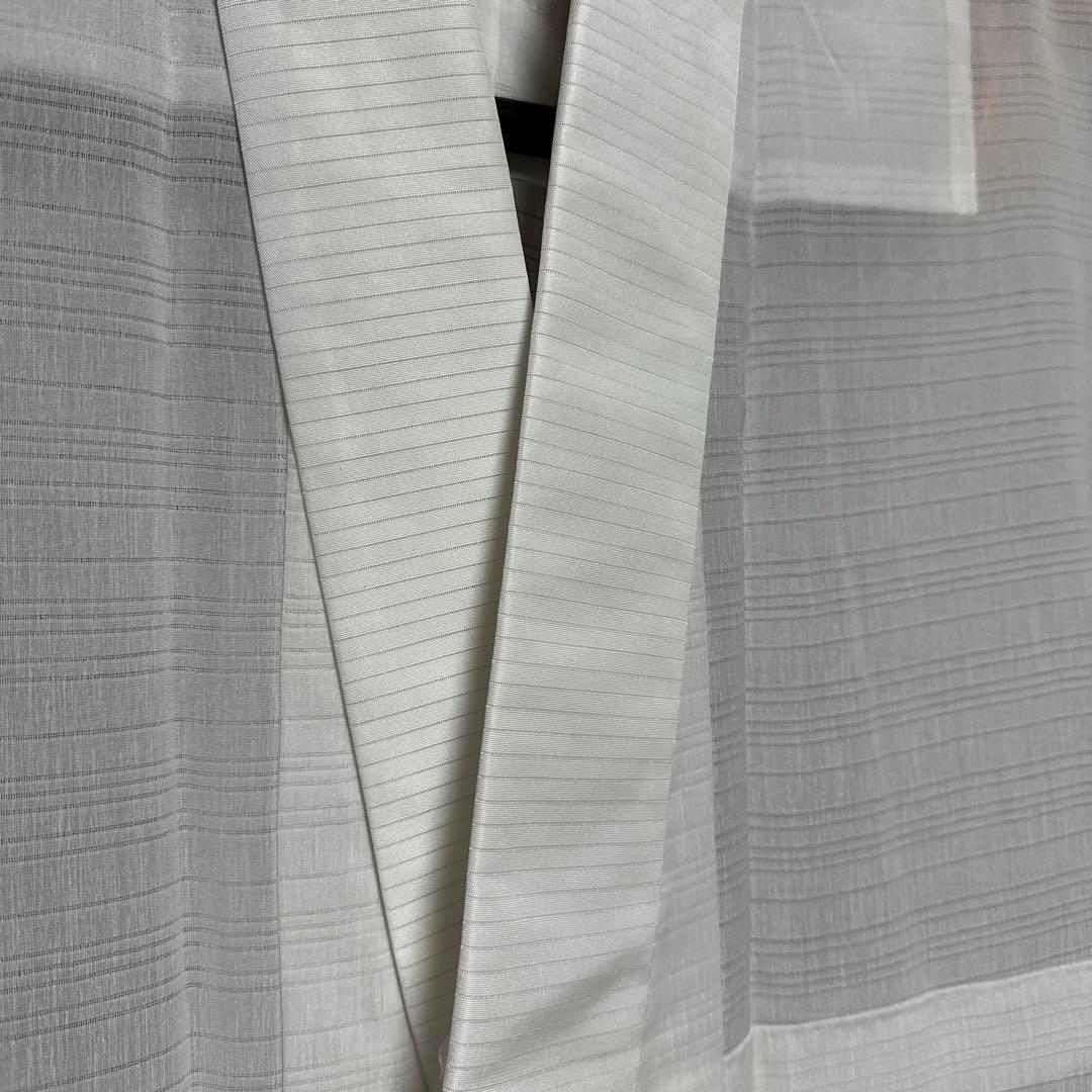 洗える着物 絽訪問着 絽長襦袢 絽袋帯 セット しつけ付き