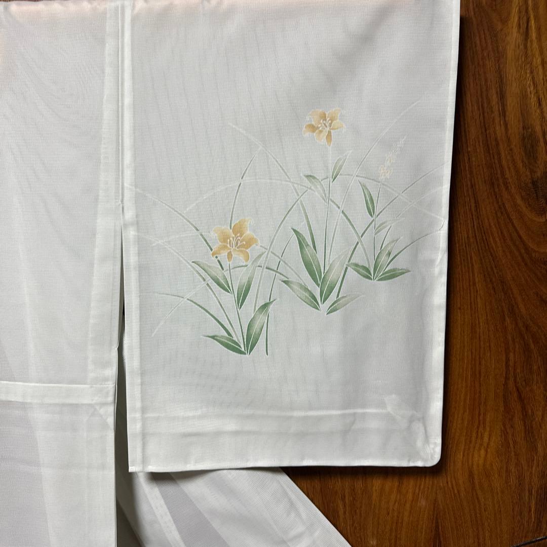 洗える着物 絽訪問着 絽長襦袢 絽袋帯 セット しつけ付き