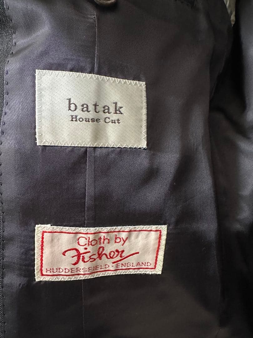 batak バタク ハウスカット スーツ ダークグレー