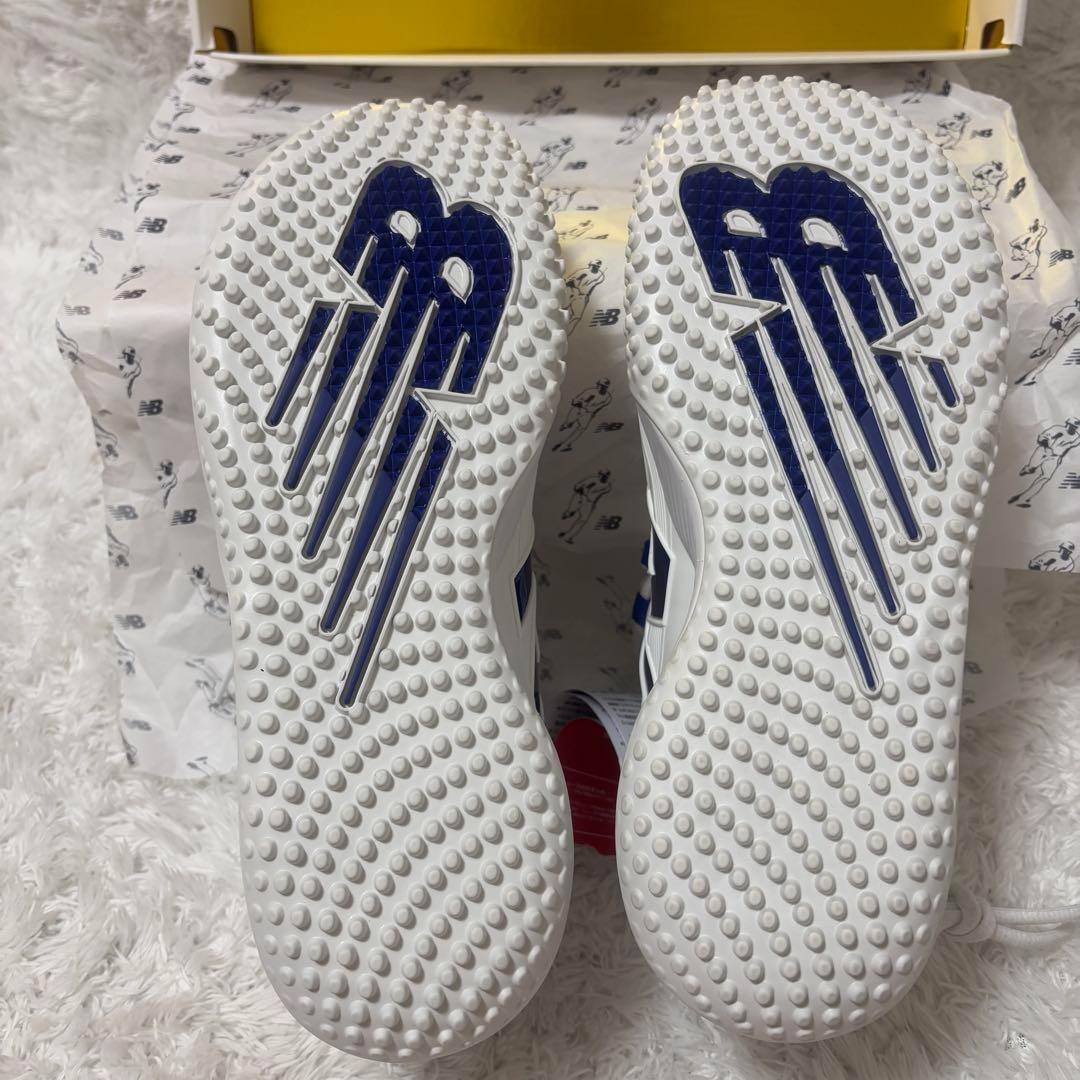 【新品未使用】ニューバランス 大谷翔平モデル　SO1 白×ドジャーブルー