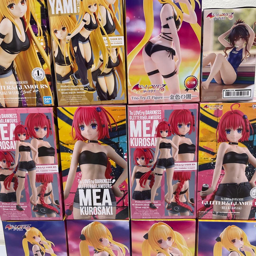ToLOVEる フィギュア まとめ売り 金色の闇 黒咲芽亜 結城美柑 12個