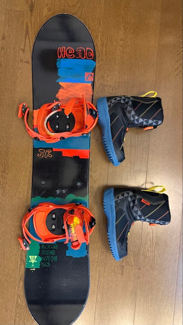 ジュニア用ボートフルセット　板長120cm？ブーツ23cm