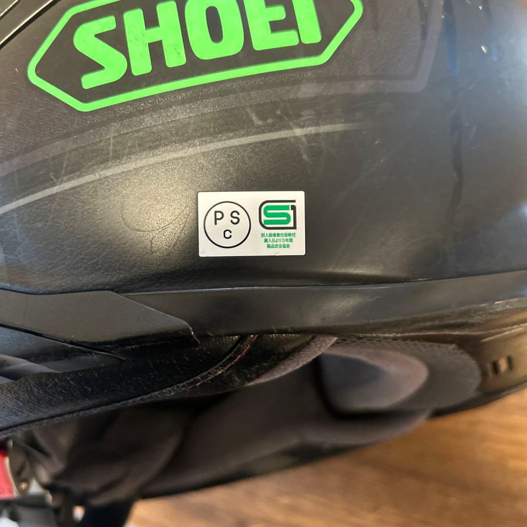 SHOEI GT-AirⅡ GT-Air2フルフェイス ブラック/グリーン