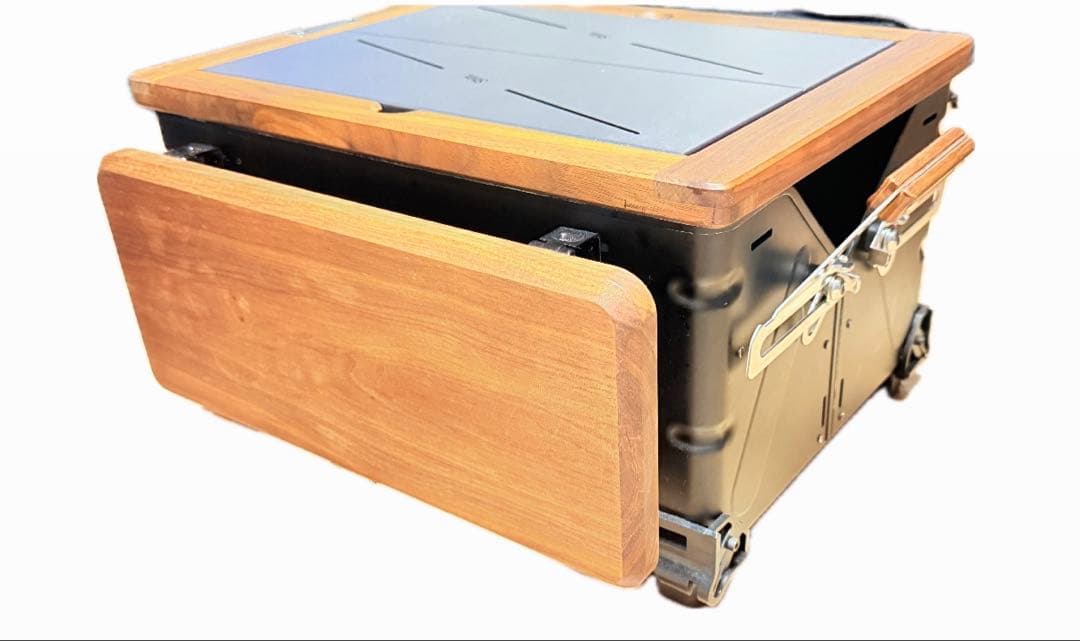 MUKU WORKS シェルコン25 ウォールナットサイドテーブル スノーピーク