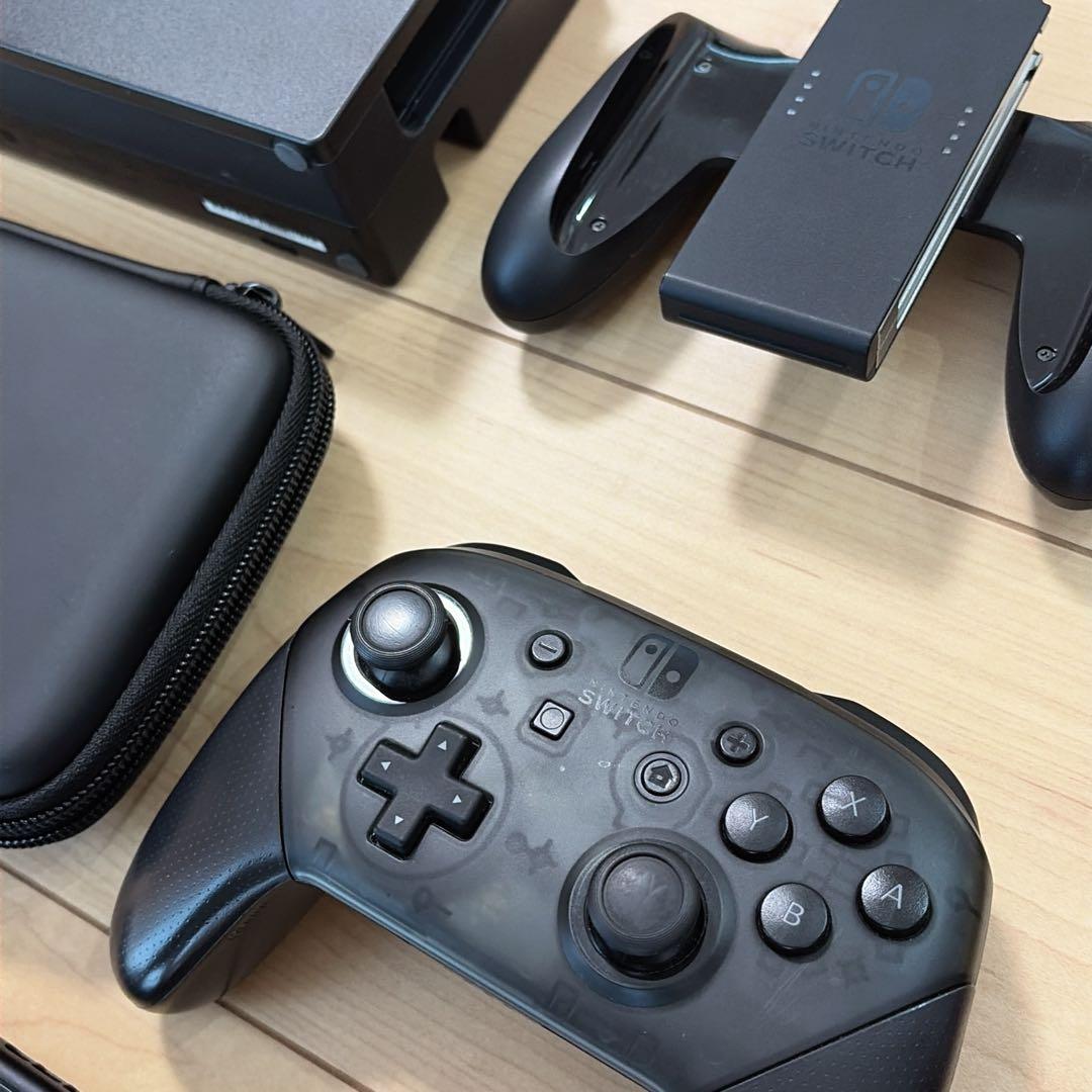 任天堂Switch 本体+プロコン+SDカード(64GB)