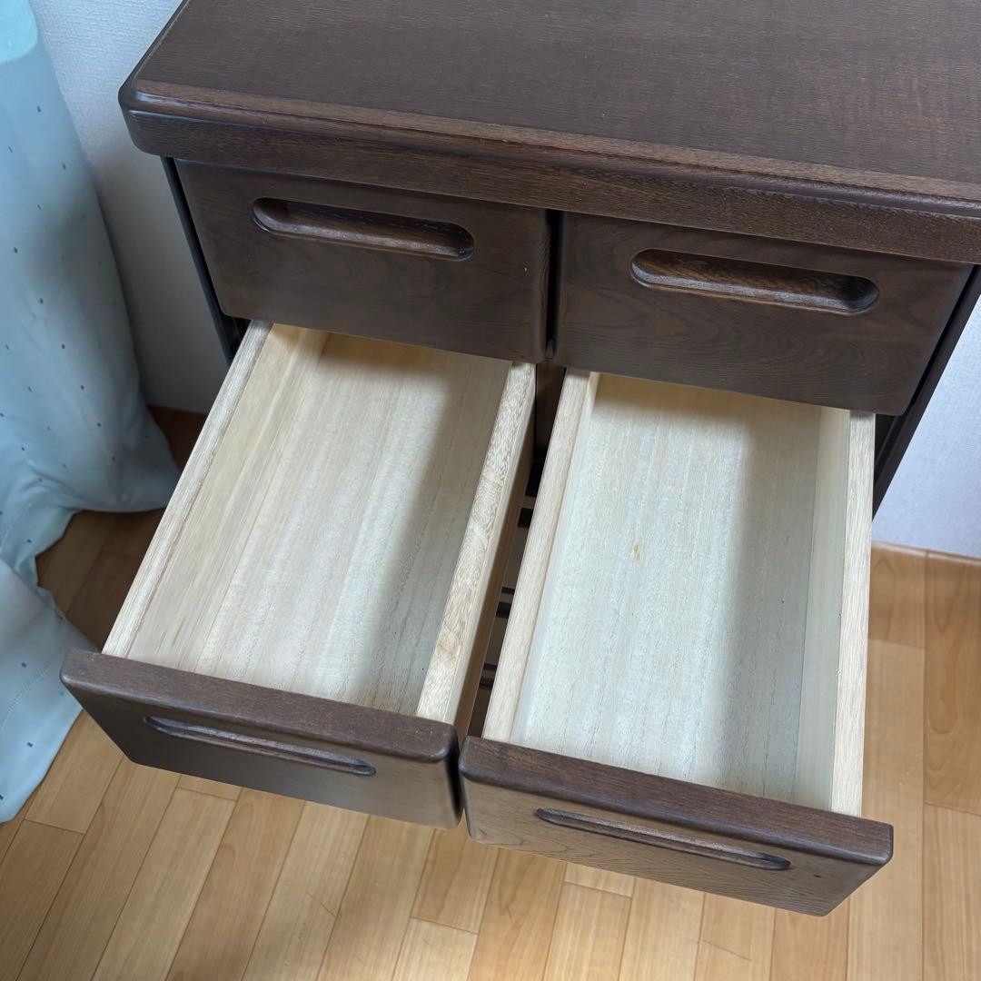 マルヨシ民芸家具 5段 7杯 チェスト 引き出し キャビネット 収納