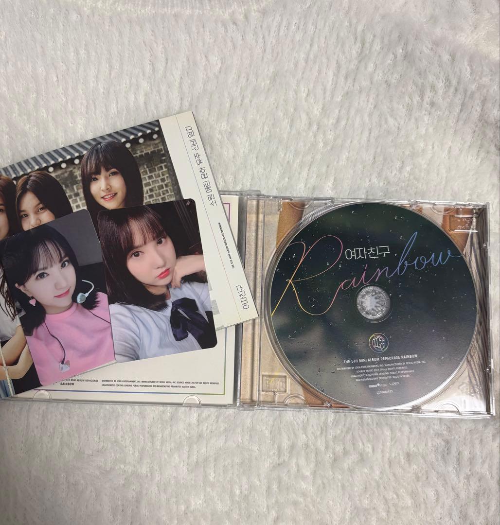 GFRIEND 6人サイン入りアルバム rainbow