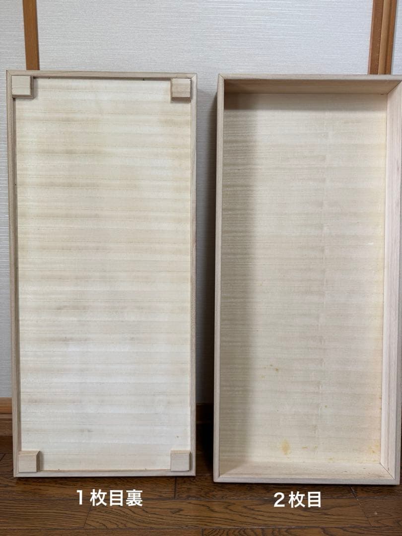 桐　押し入れ収納5段　キャスター付き