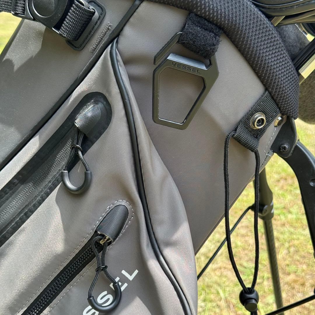 VESSEL ライトスタンドキャディバッグ 中古美品