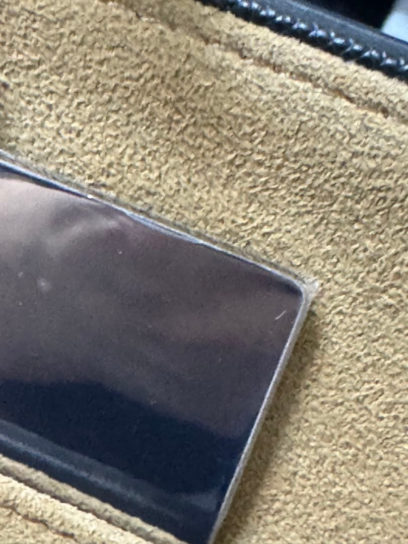 CELINE ラージジュエリーケース トリオンフキャンバス＆カーフスキン